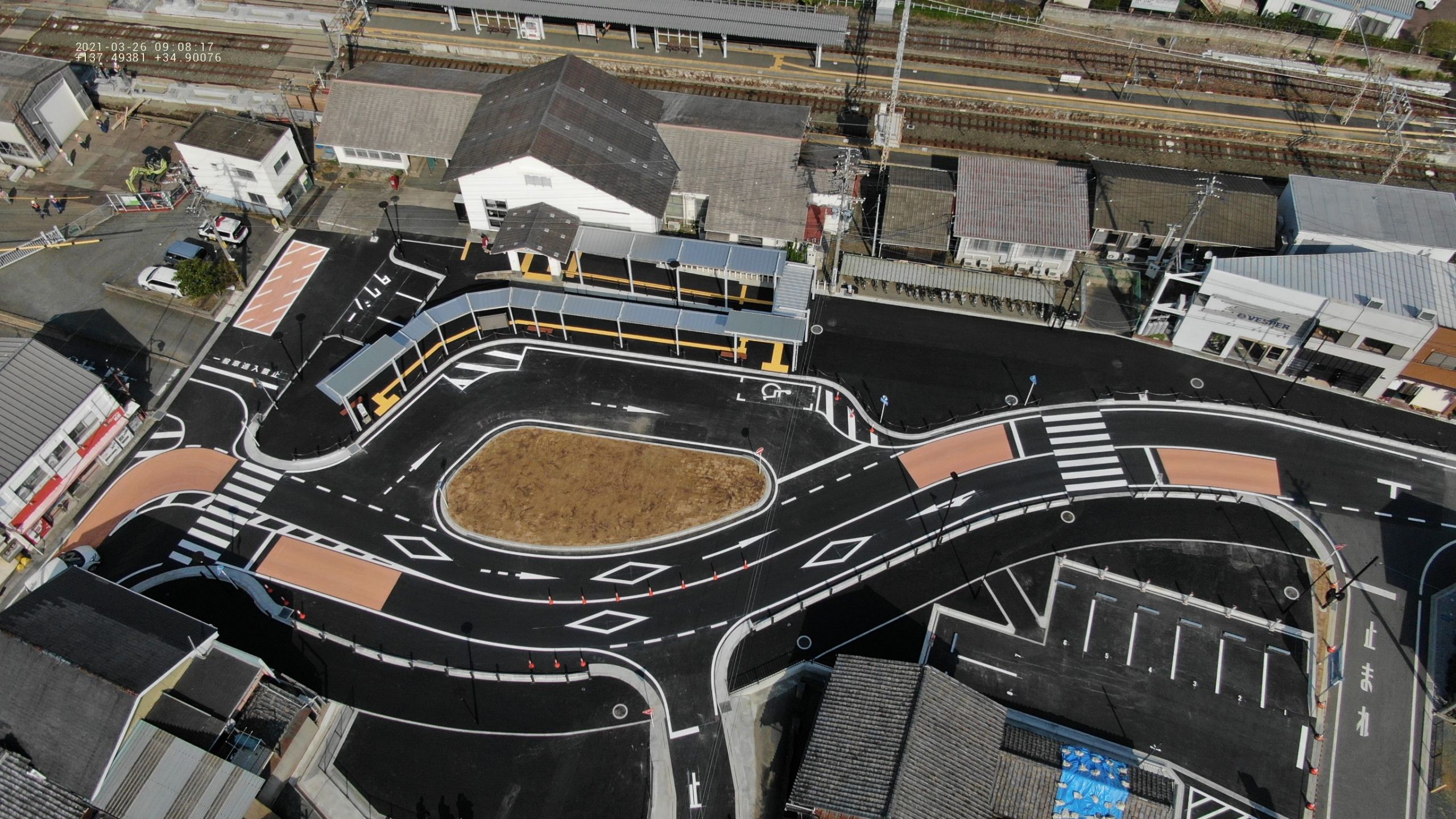 駅前広場整備工事 | 株式会社田村組